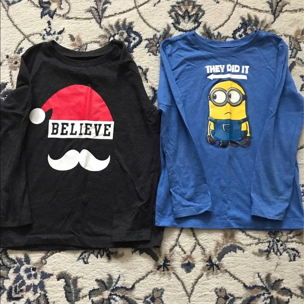 Boys long sleeve shirts